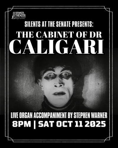 Silents at the Senate Presents: The Cabinet of Dr. Caligari (1920) poster
