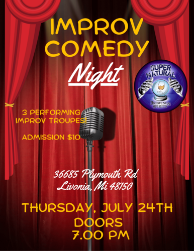 Improv Comedy Night! (7/24/2025) poster
