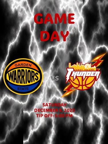 Coney Island Thunder vs  Garden State Warriors poster