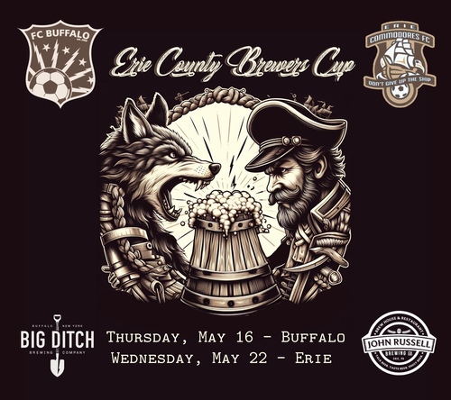 The Brewers Cup | Erie Commodores vs. FC Buffalo poster