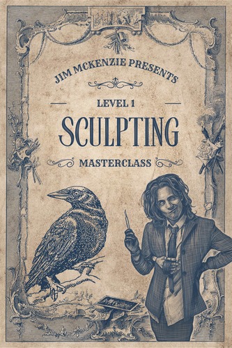 Sculpting Masterclass Level 1 with Artist Jim McKenzie - SOLD OUT poster