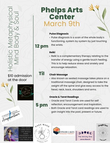 March Holistic Fair poster