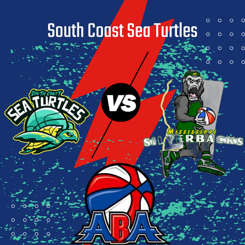 South Coast Sea Turtles vs. Mississippi Silverbacks poster