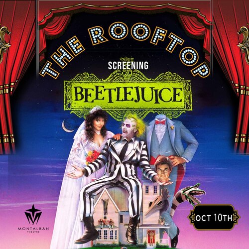 Beetlejuice : Hollywood Glam! Rooftop Cult Classic Screening poster
