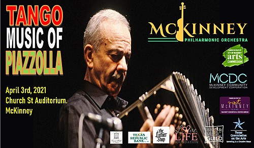 TANGO. Tribute to Astor Piazzolla poster