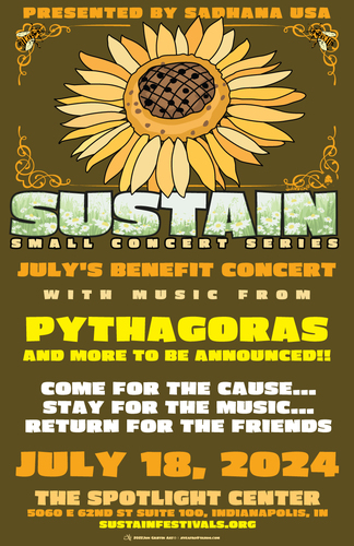Sustain Concert Series - July 18th poster