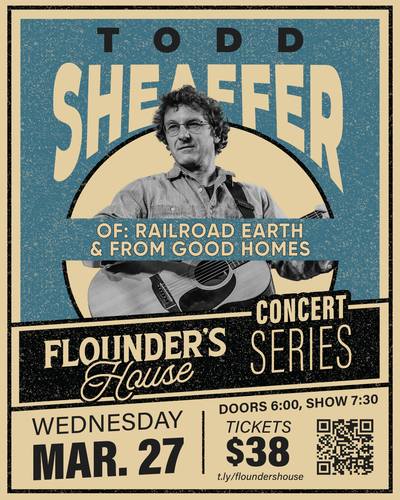 Todd Sheaffer from Railroad Earth poster