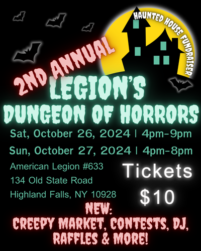 2nd Annual Legion's Dungeon of Horrors Haunted House & Spooky Marketplace image