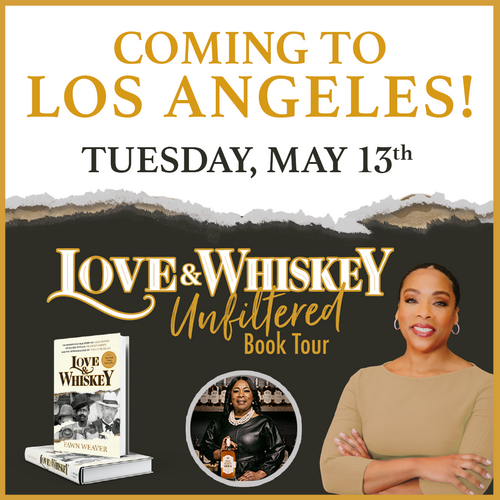 Love & Whiskey Unfiltered Book Tour poster