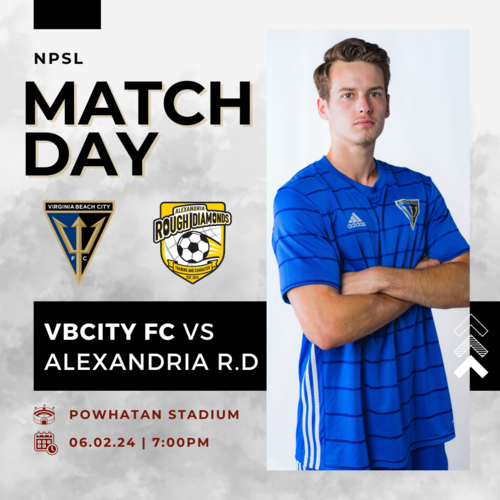 Virginia Beach City FC vs  Alexandria Rough Diamonds poster