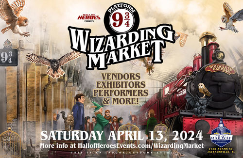 Experience VRealistic VR Rides at Platform 9 3/4 Wizarding Market! poster