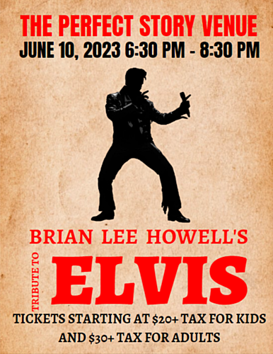 Brian Lee Howell's Tribute to Elvis poster