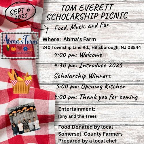 Tom Everett Memorial Scholarship Dinner poster