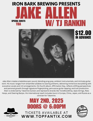 Jake Allen ft TJ Rankin Live at Ironbark! poster