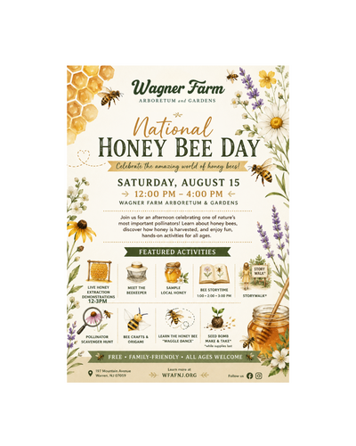 National Honey Bee Day poster