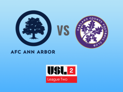 AFC Ann Arbor Men vs Oakland County