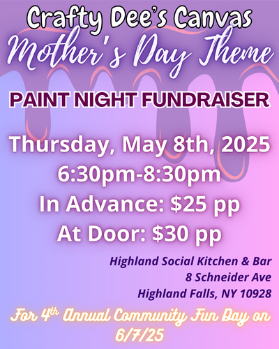 Mother's Day Themed Paint Night with Crafty Dee's Canvas, Let's Celebrate Moms of all Kind! image