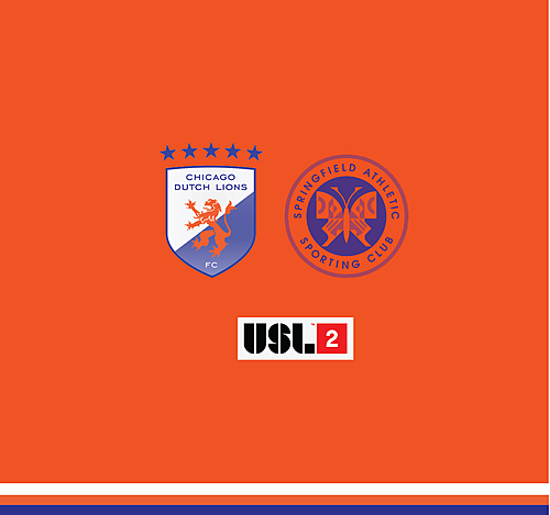 Chicago Dutch Lions FC USL 2  vs. Springfield ASC poster