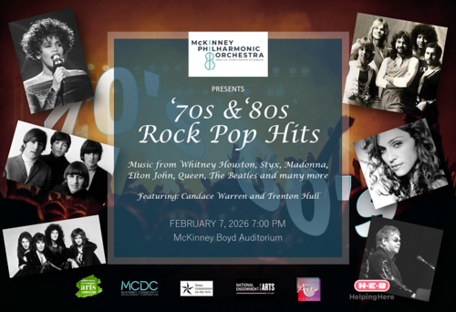 '70s and '80s Rock and Pop Hits with the McKinney Philharmonic Orchestra