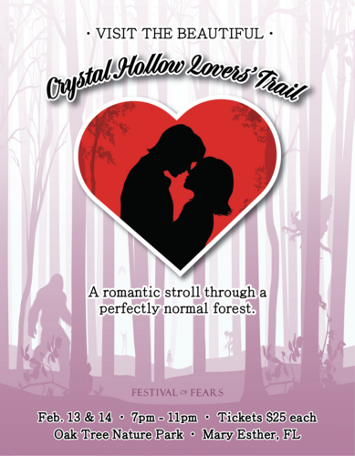 Unlucky in Love: a Valentine's Haunted Trail poster