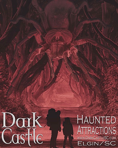 Dark Castle Haunted Attractions 2024 poster