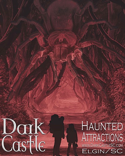 Dark Castle Haunted Attractions 2025 poster