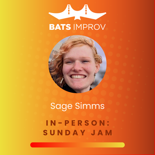 In-Person: Sunday Jam with Sage Simms - 08/10/25 poster