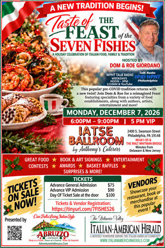 Taste of the Feast of the Seven Fishes Tickets poster