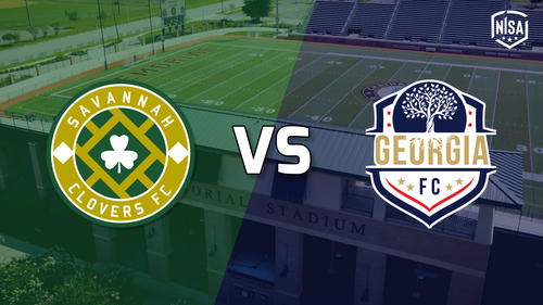 Savannah Clovers vs Georgia FC 6.5.24 poster