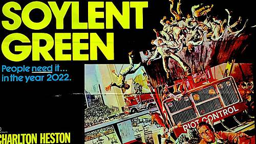 Soylent Green (1973), an Earth Day Celebration poster