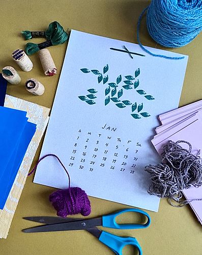 One Night One Craft: Creative Re-Use Calendar poster