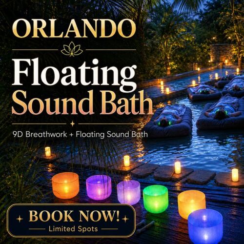 9D Breathwork and Floating Sound Bath - Orlando, FL - 7/25 image