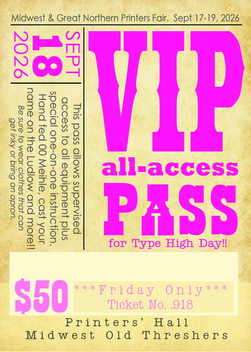 2026 Midwest & Great Northern Printers Fair poster