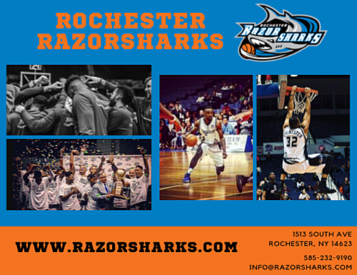 2/17 Rochester RazorSharks vs TBA  poster