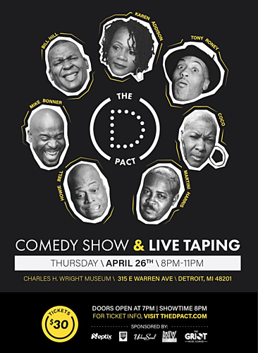 D-PACT COMEDY TOUR LIVE TAPING poster