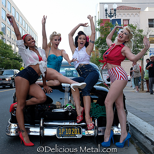 July 22nd, Pinup Pole Show and classic car cruise-in, North Hollywood image