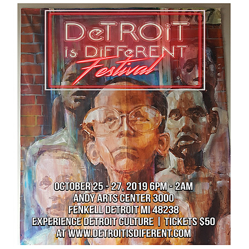 Detroit is Different Festival poster