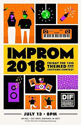 DIF Improm Fundraiser 2018 poster