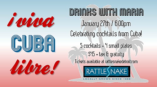 Drinks with Maria - Cuba poster