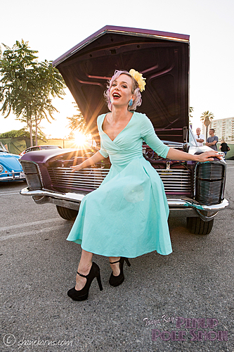 June 16th, Pinup Pole Show and classic car cruise-in, North Hollywood image