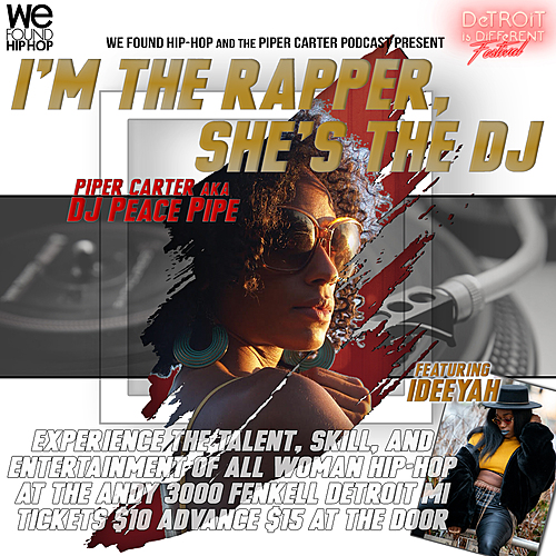 I'm the Rapper, She's the DJ poster