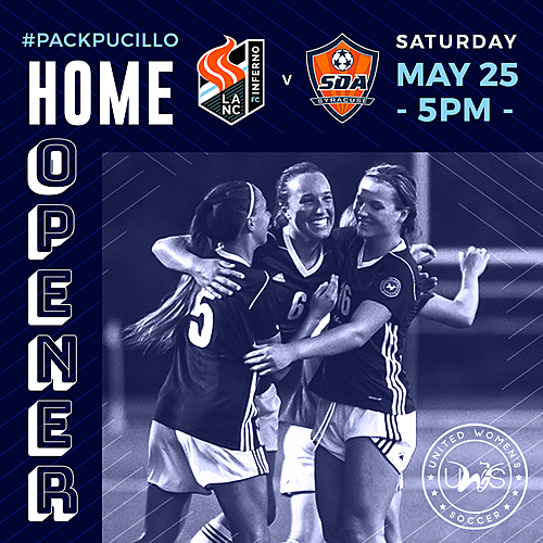 Lancaster Inferno vs Syracuse DA poster