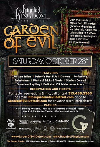 The Haunted Kingdom Presents GARDEN OF EVIL poster