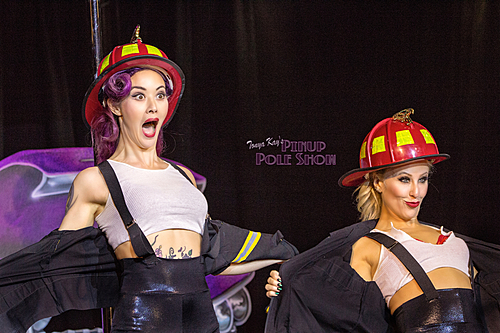 Aug 17th, Pinup Pole Show and classic car cruise-in, North Hollywood image