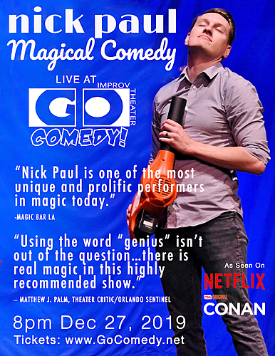 Nick Paul Magical Comedy image