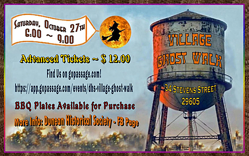 DHS Village Ghost Walk poster
