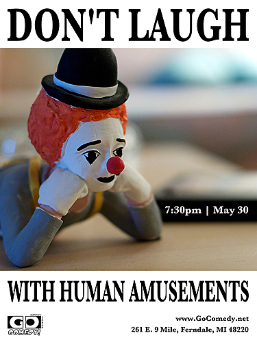 Don't Laugh with Human Amusements poster