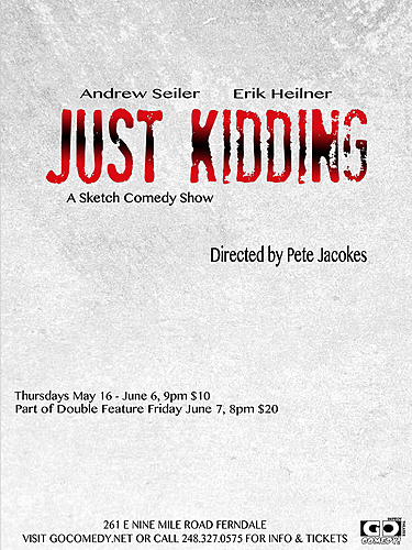 Just Kidding poster