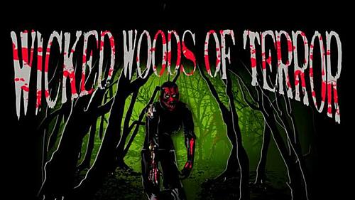 FRIDAY THE 13th AT WICKED WOODS OF TERROR poster
