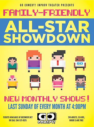 Go Comedy! Family-Friendly Showdown poster